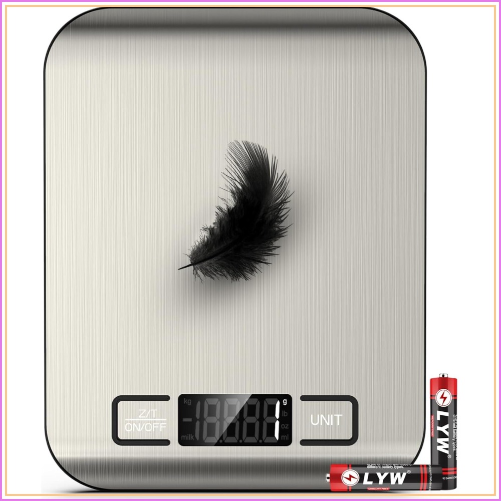 Digital Kitchen Scale - Mik-Nana Food Scale, 22lb Digital Kitchen