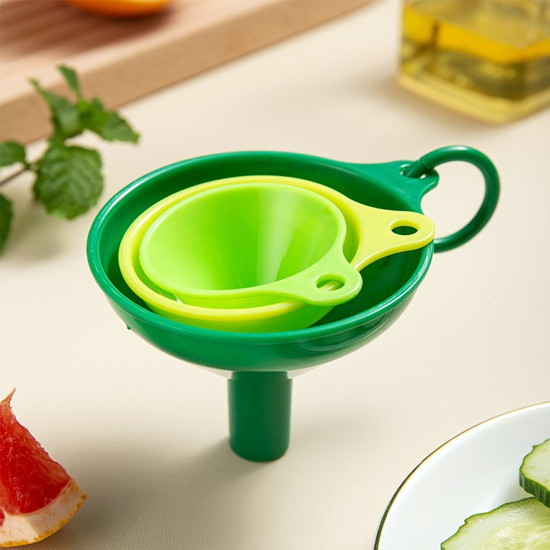 3Pcs Set Kitchen Funnel Dispen - مراجعة Kitchen Gadgets Pakistan وسعره