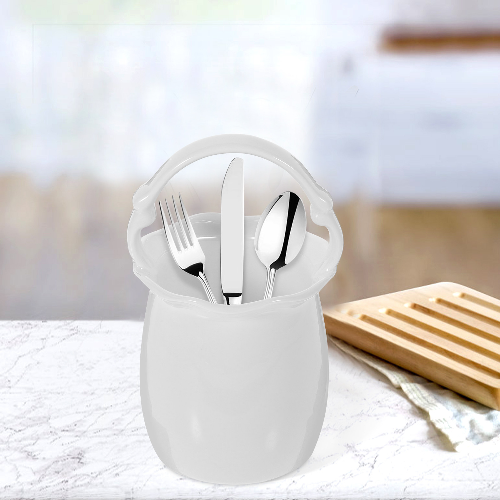 Ceramic Chopstick Holder Kitch - مراجعة Kitchen Utensil Holder وسعره