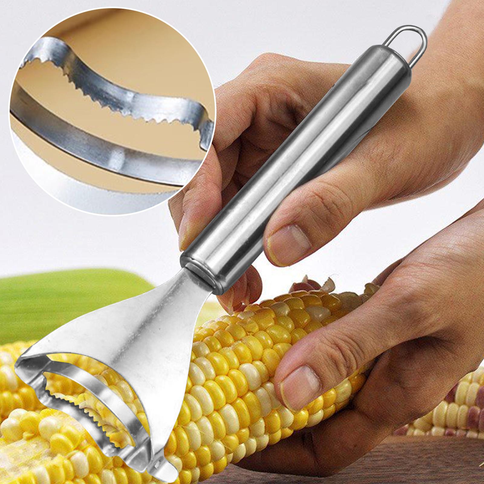 Corn Prep Peeler Corn Stripper - مراجعة Kitchen Gadgets For Chefs وسعره