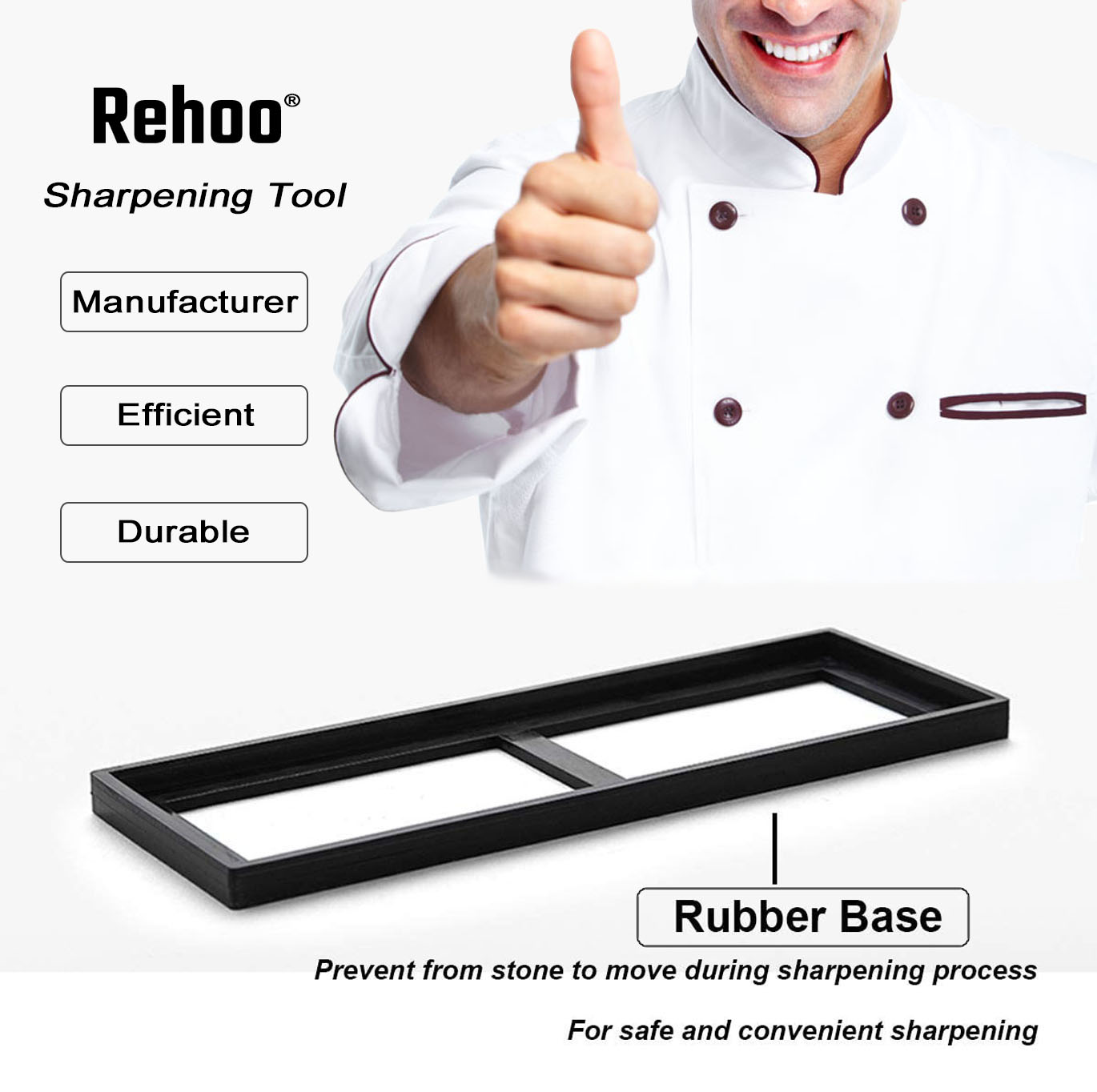 Rehoo Double-sided Sharpening  - مراجعة Kitchen Gadgets For Chefs وسعره