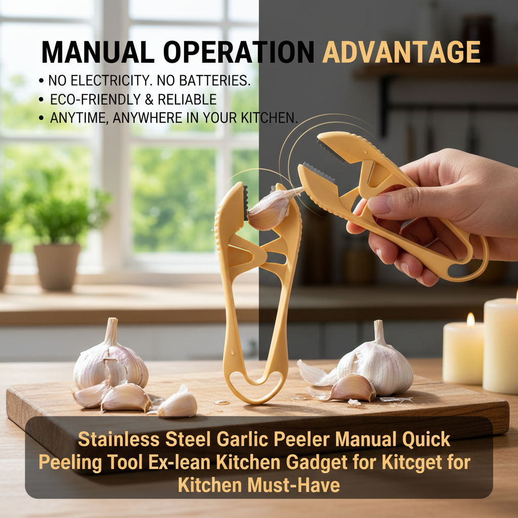 Stainless Steel Garlic Peeler  - مراجعة Kitchen Gadgets For Chefs وسعره
