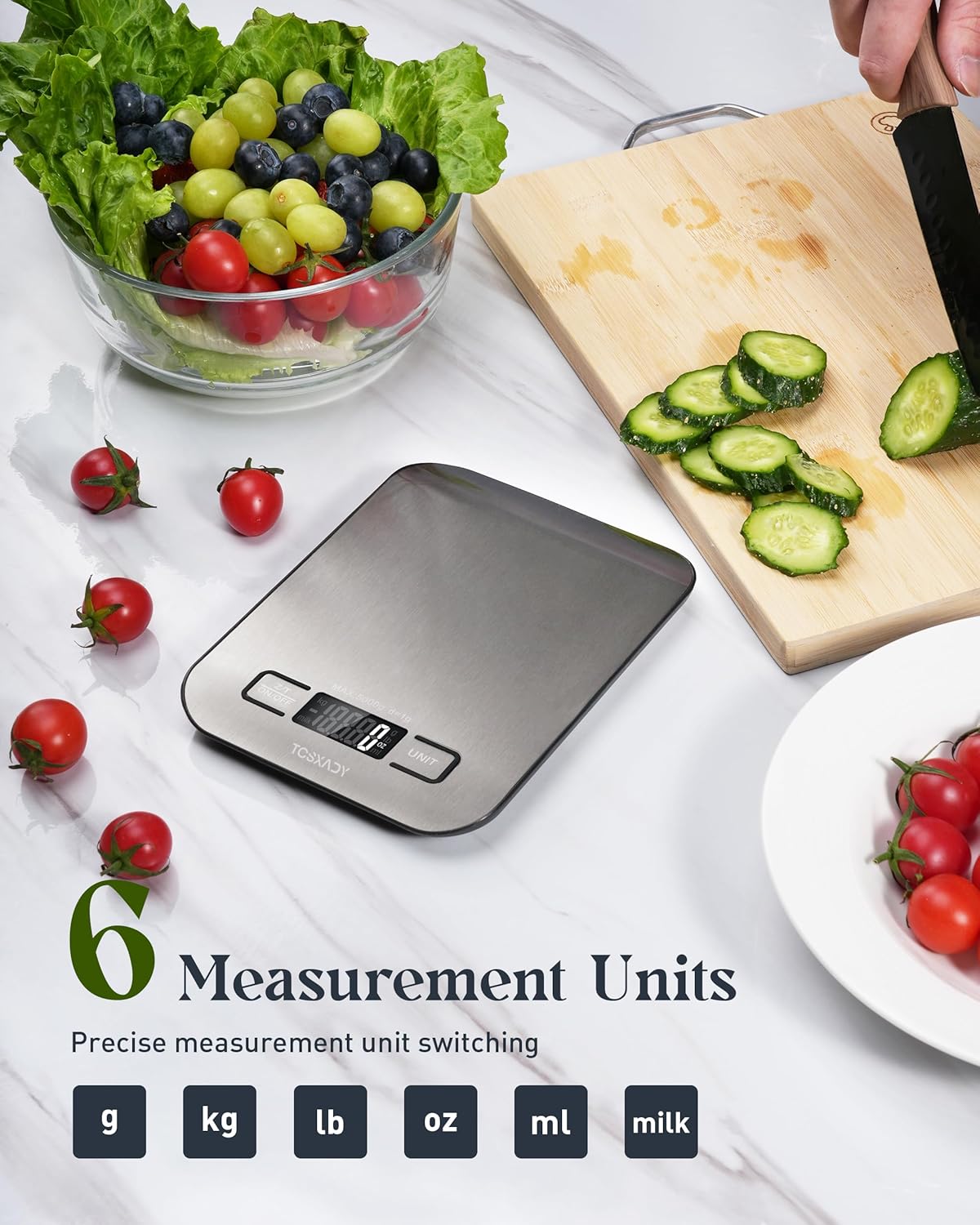 Digital Kitchen Scale 11lb, 1g - مراجعة Digital Kitchen Scale وسعره
