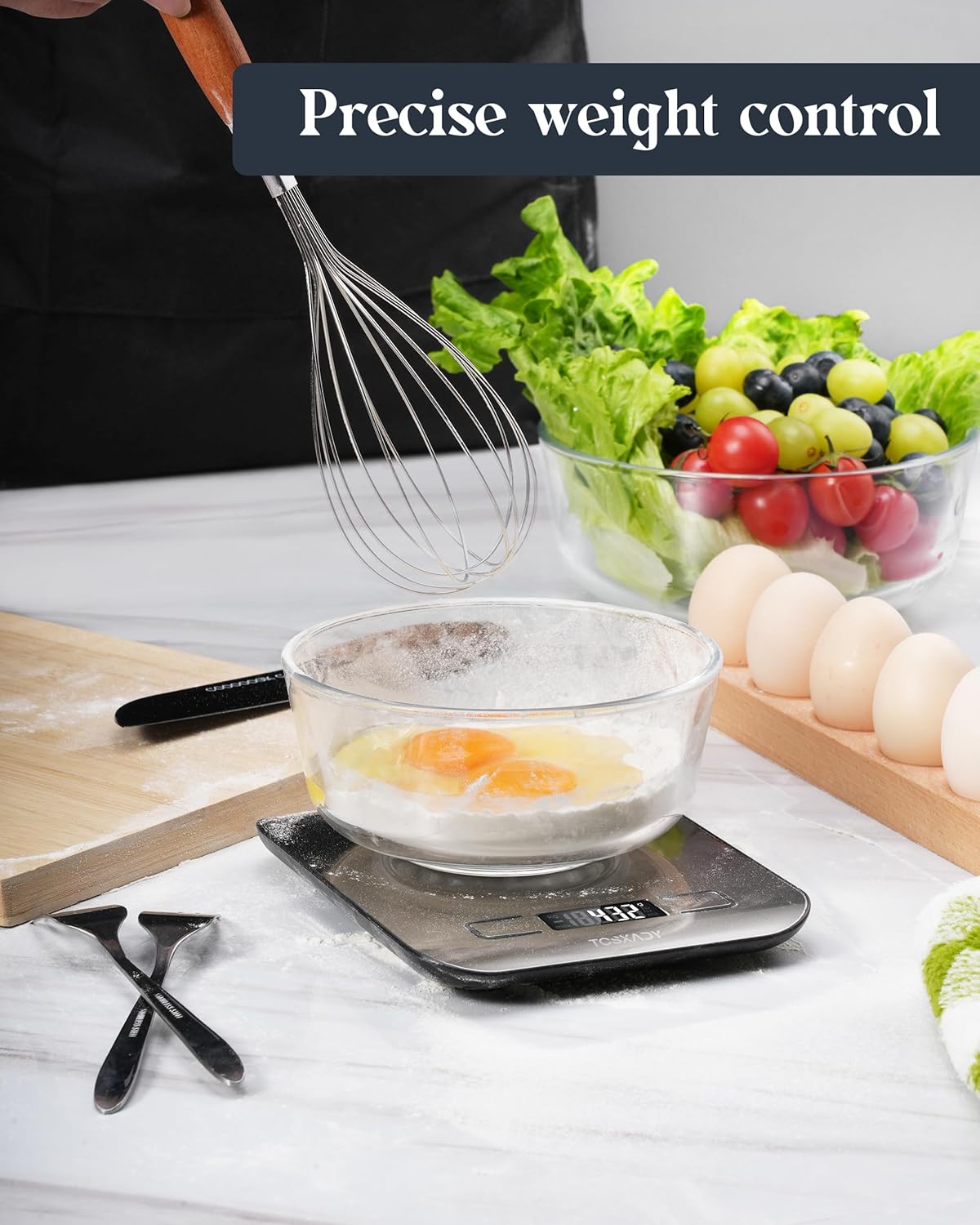 Digital Kitchen Scale 11lb, 1g - مراجعة Digital Kitchen Scale وسعره