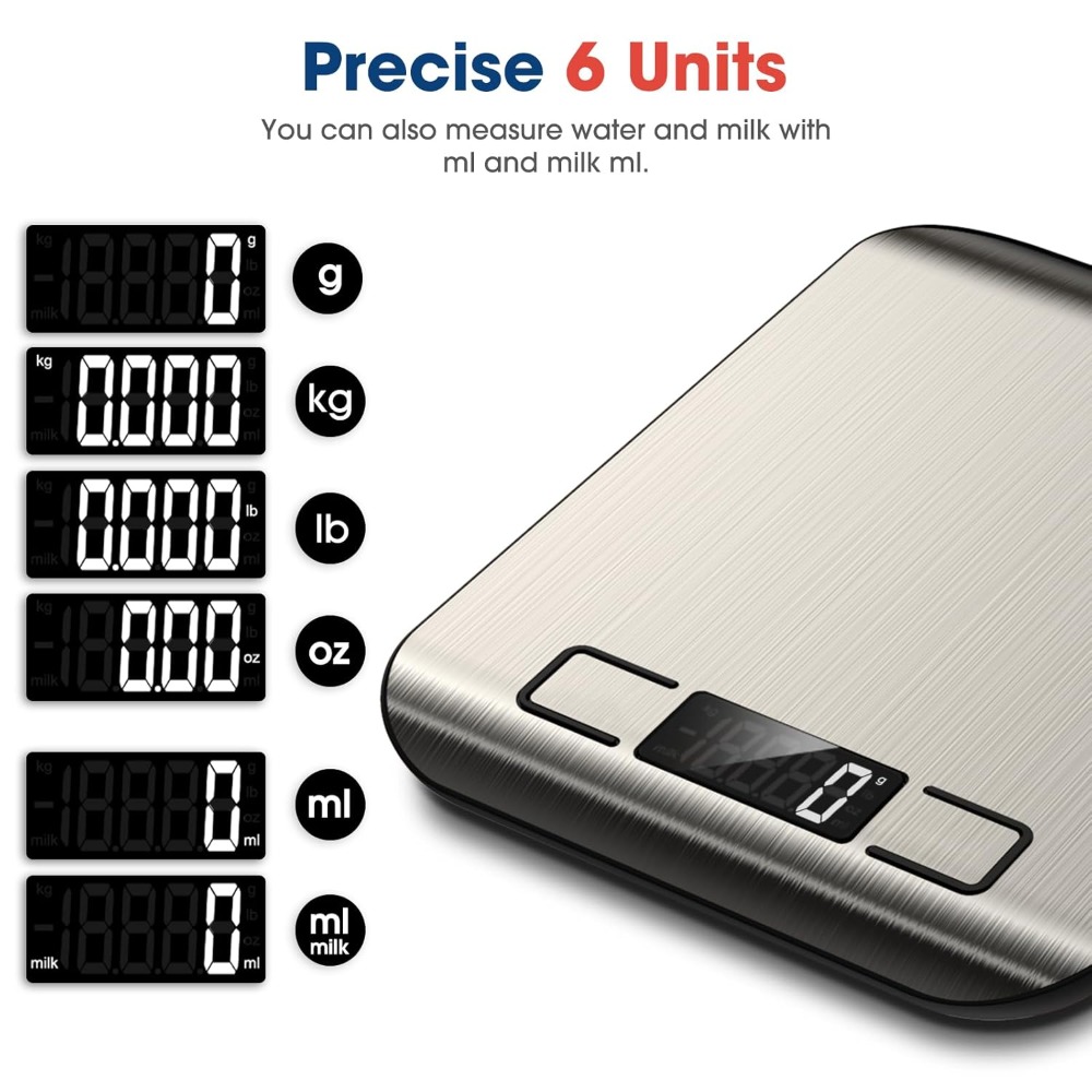 Mik-Nana Food Scale, 22lb Digi - مراجعة Digital Kitchen Scale وسعره