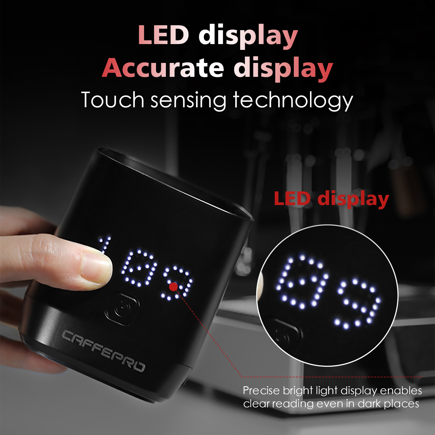 CAFFEPRO Digital Dosing Cup Co - مراجعة Kitchen Gadgets Ninja وسعره