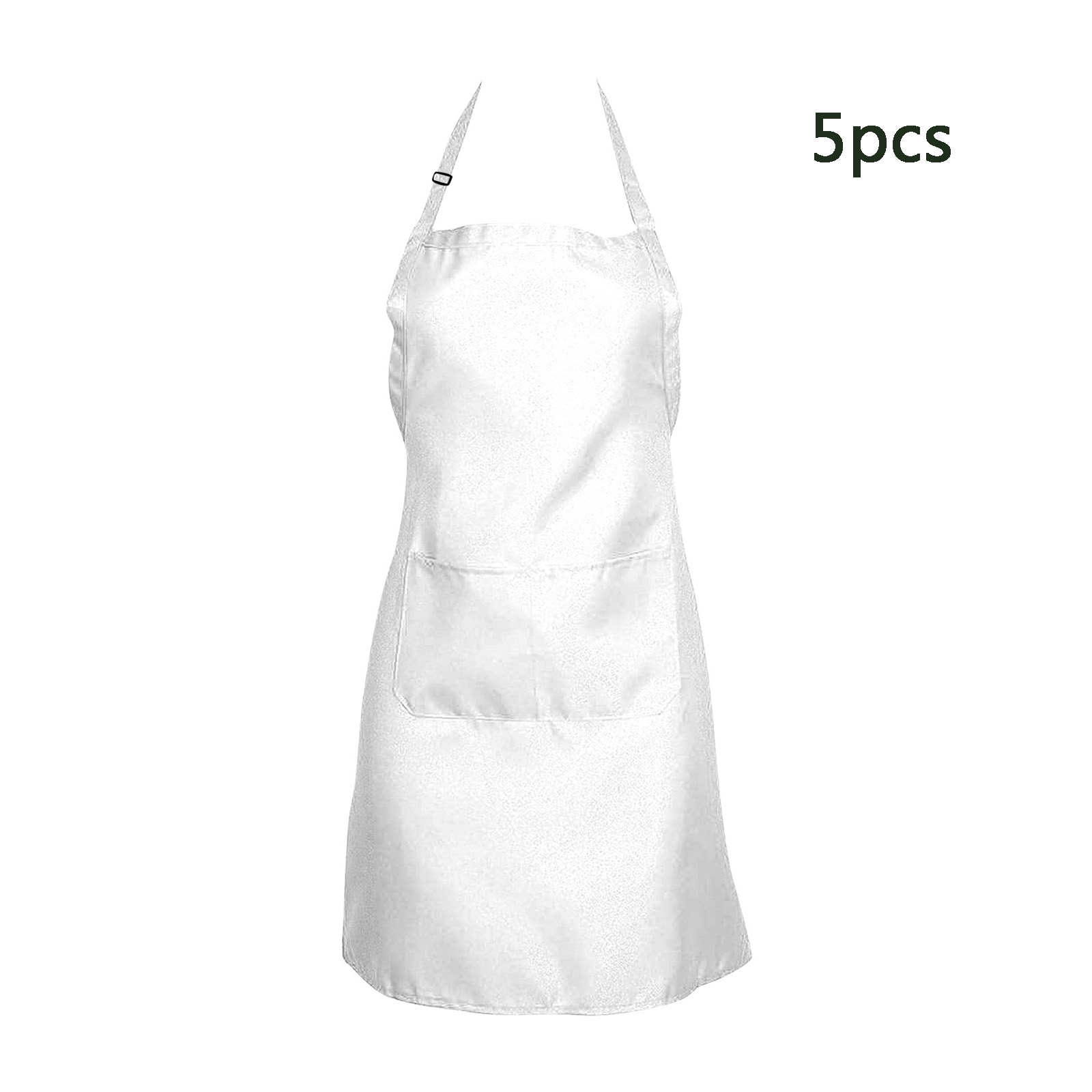 1/3pcs White Kitchen Aprons fo - مراجعة Kitchen Gadgets For Women وسعره