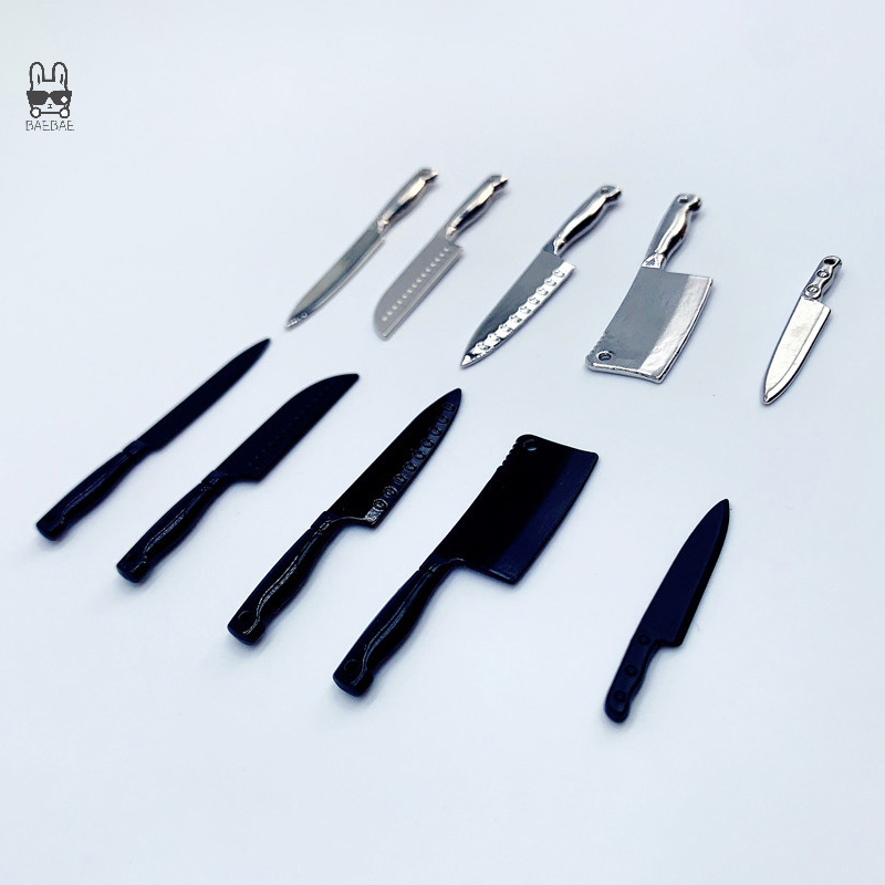 1/12 Dollhouse Mini Knives Mod - مراجعة Kitchen Gadgets Pakistan وسعره