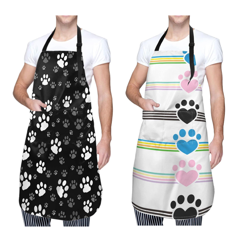 Funny Dog Paw Animal Apron wit - مراجعة Kitchen Gadgets For Women وسعره