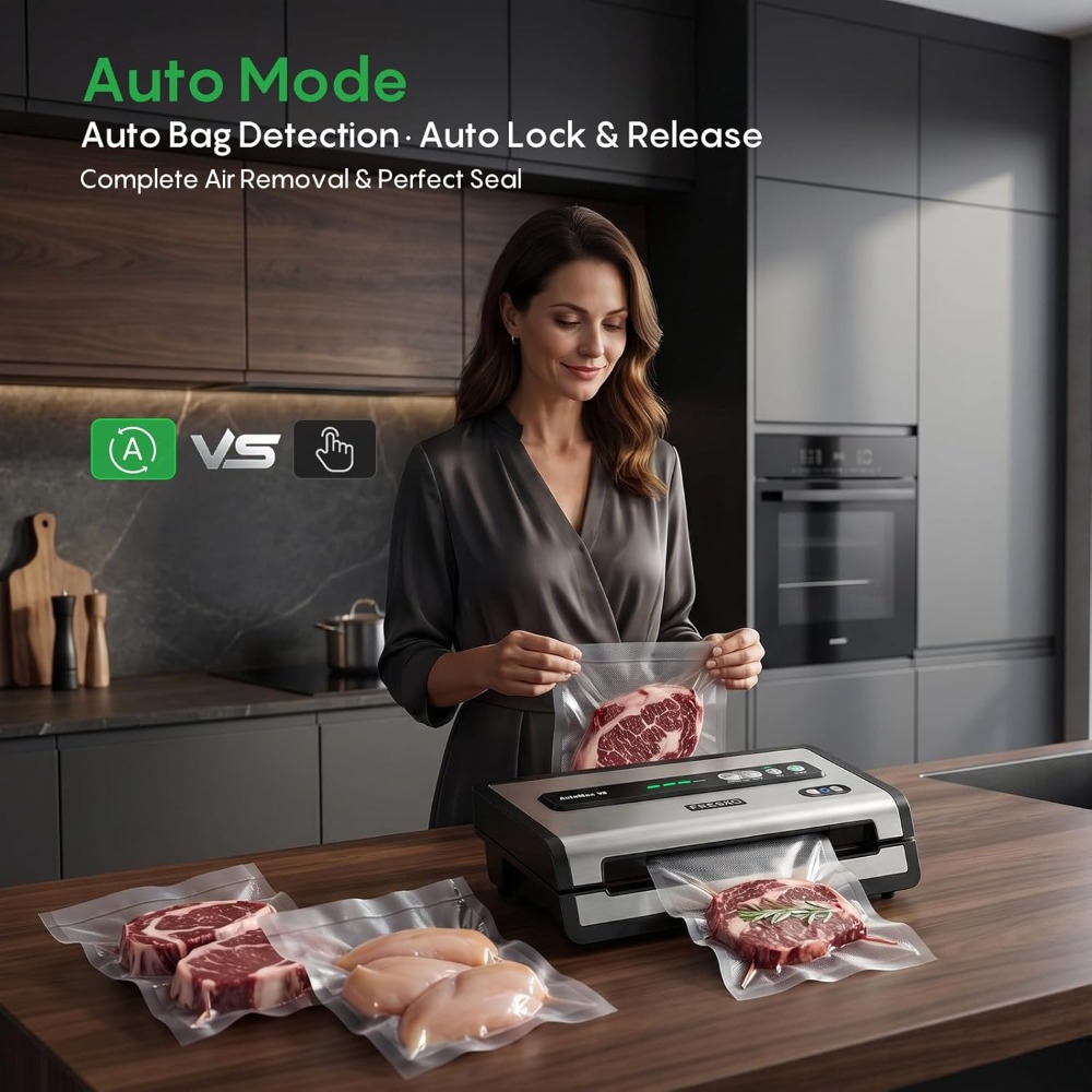 Automatic Vacuum Sealer for Fo - مراجعة Food Vacuum Sealer وسعره