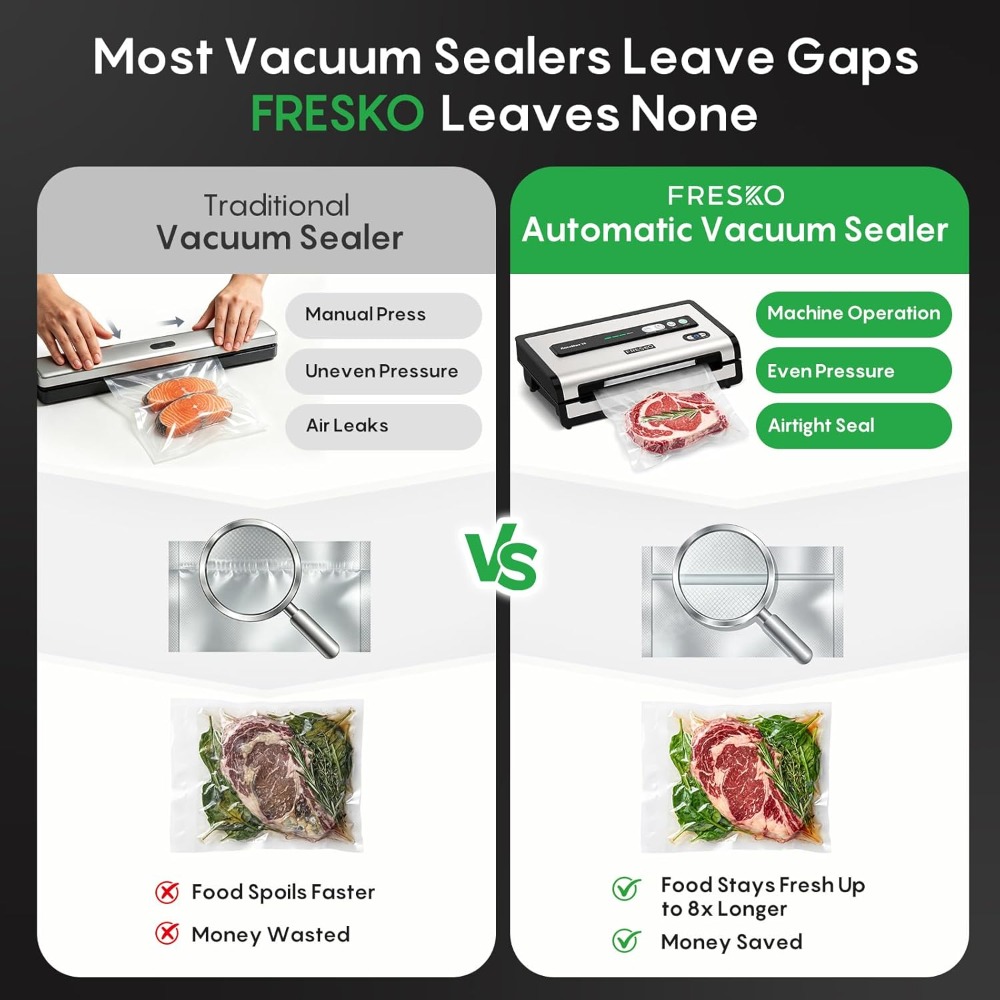 Automatic Vacuum Sealer for Fo - مراجعة Food Vacuum Sealer وسعره