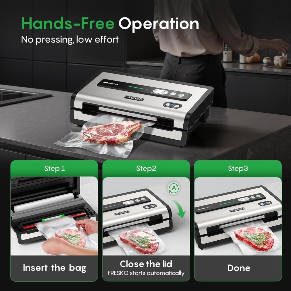 Automatic Vacuum Sealer for Fo - مراجعة Food Vacuum Sealer وسعره