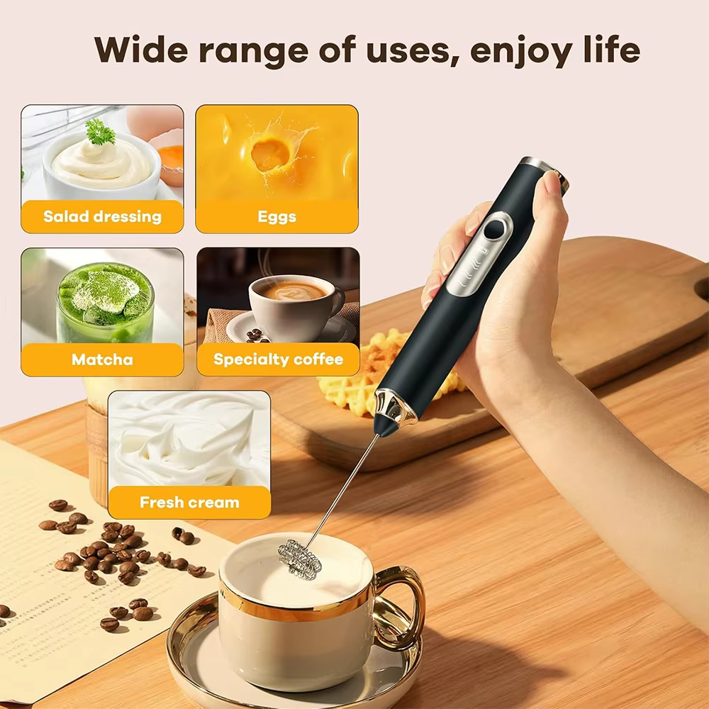 Electric milk frother, milk co - مراجعة Kitchen Gadgets Electric وسعره
