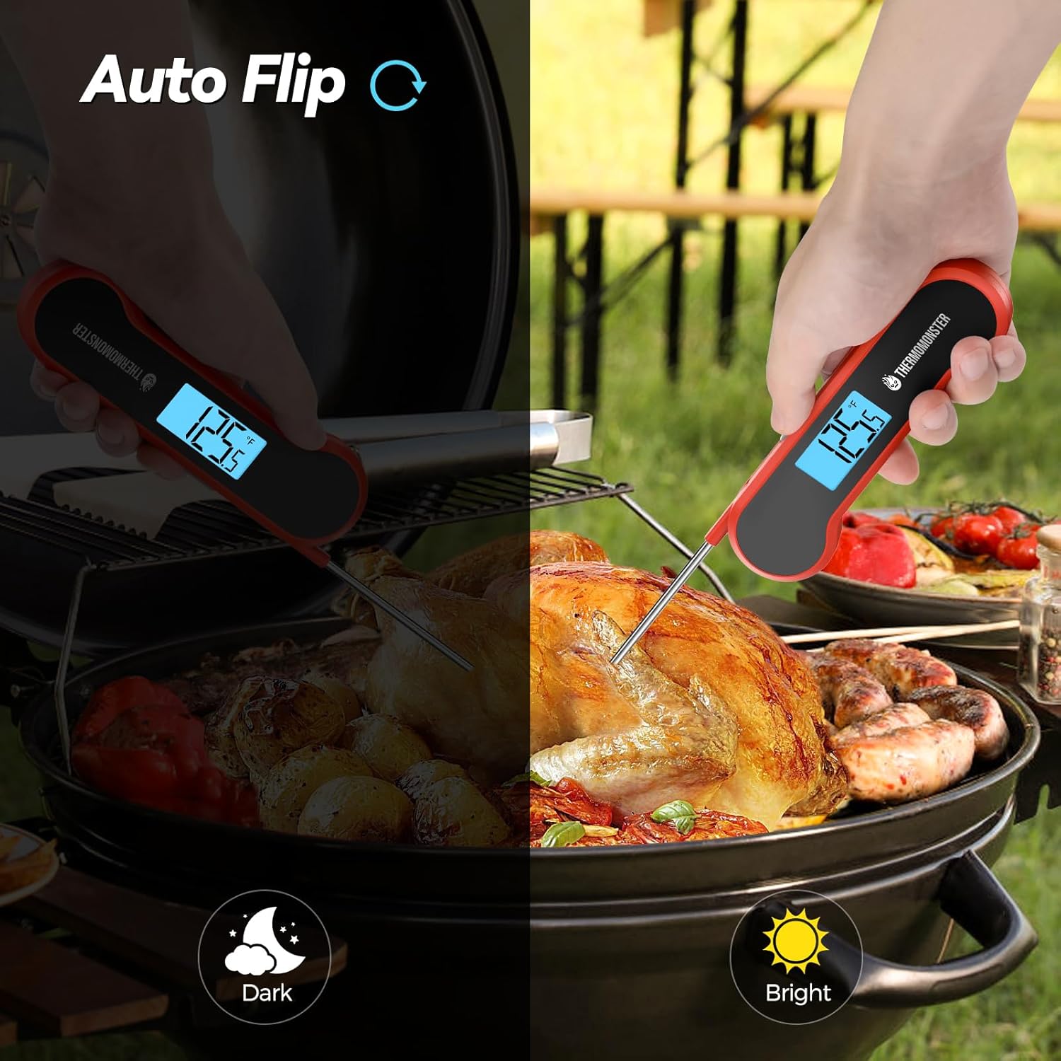 0.5 Sec Instant Read Meat Ther - مراجعة Kitchen Gadgets For Gifts وسعره