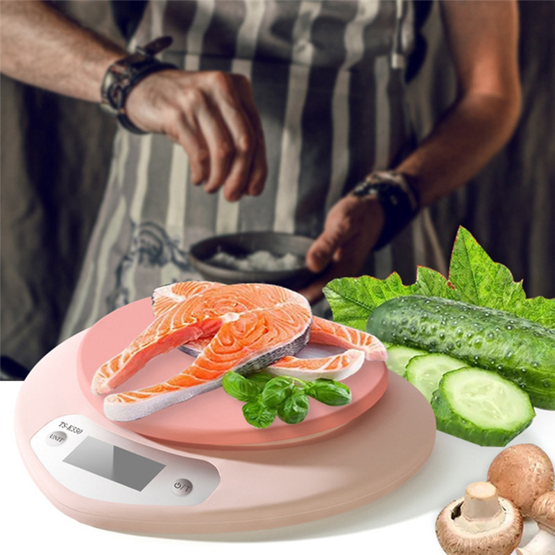 ABBZ-Portable Pink Heart-Shape - مراجعة Digital Kitchen Scale وسعره