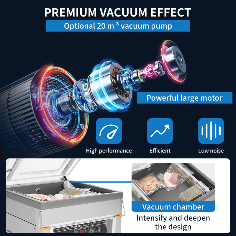 Commercial Semi-Automatic Vert - مراجعة Food Vacuum Sealer وسعره