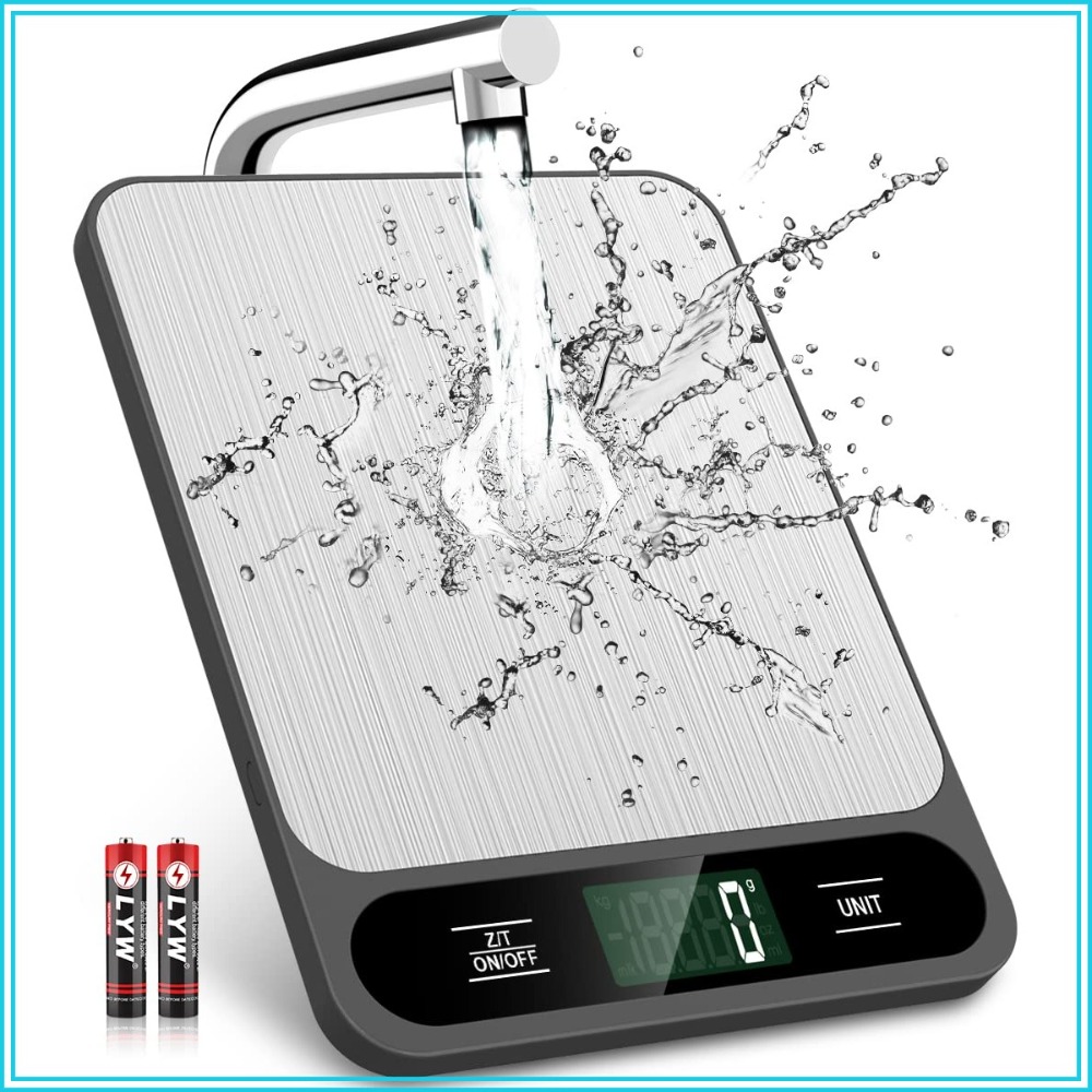 Mik-Nana Food Scale, 10kg/22lb - مراجعة Digital Kitchen Scale وسعره