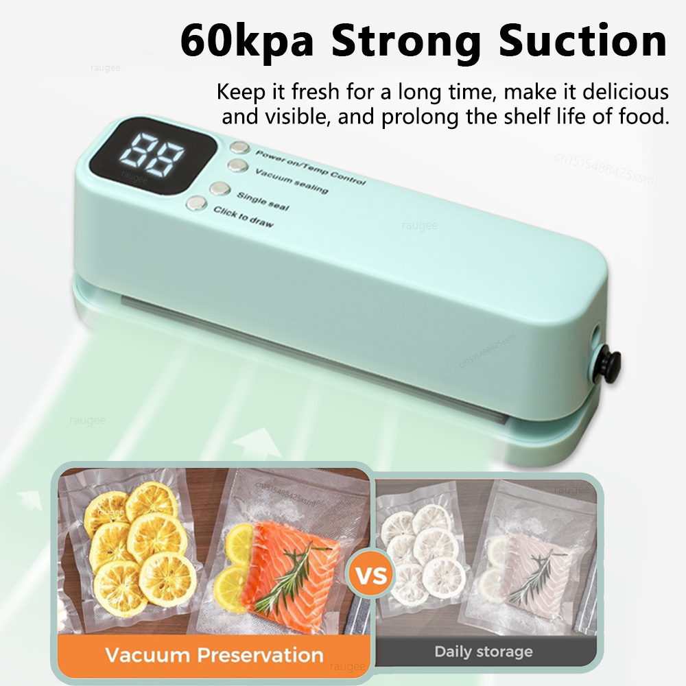Vacuum Sealer Portable Mini Fo - مراجعة Food Vacuum Sealer وسعره