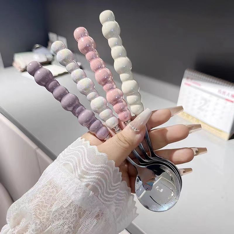 Pearl Handle Spoon Stainless S - مراجعة Kitchen Gadgets Pakistan وسعره