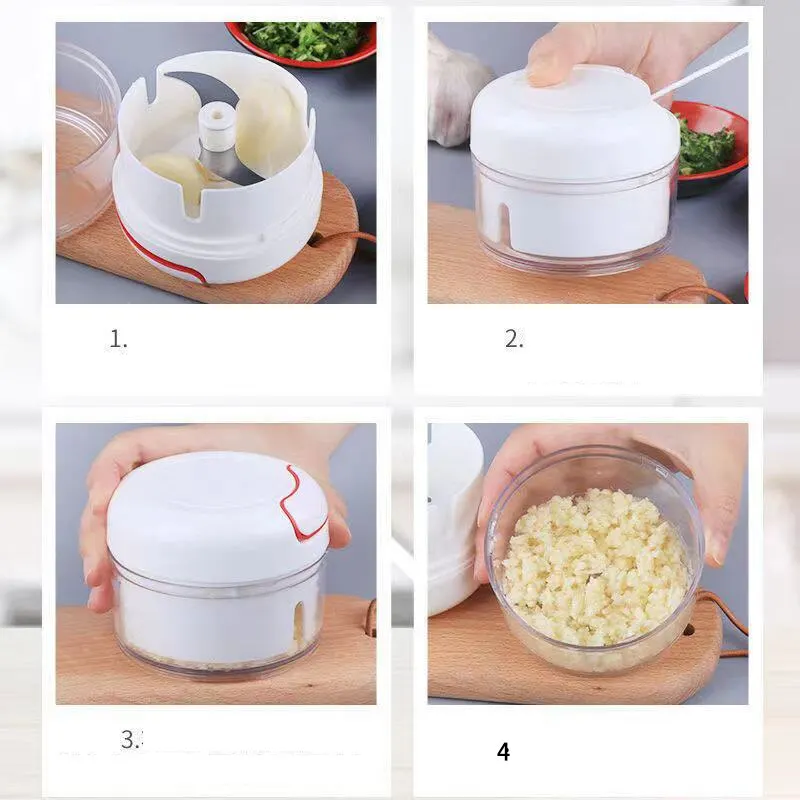 Plastic Garlic Crusher Press V - مراجعة Kitchen Gadgets Pakistan وسعره