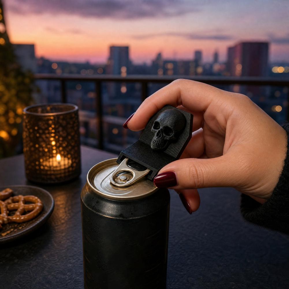 Manual Opener Gothic Skull Ope - مراجعة Kitchen Gadgets For Gifts وسعره