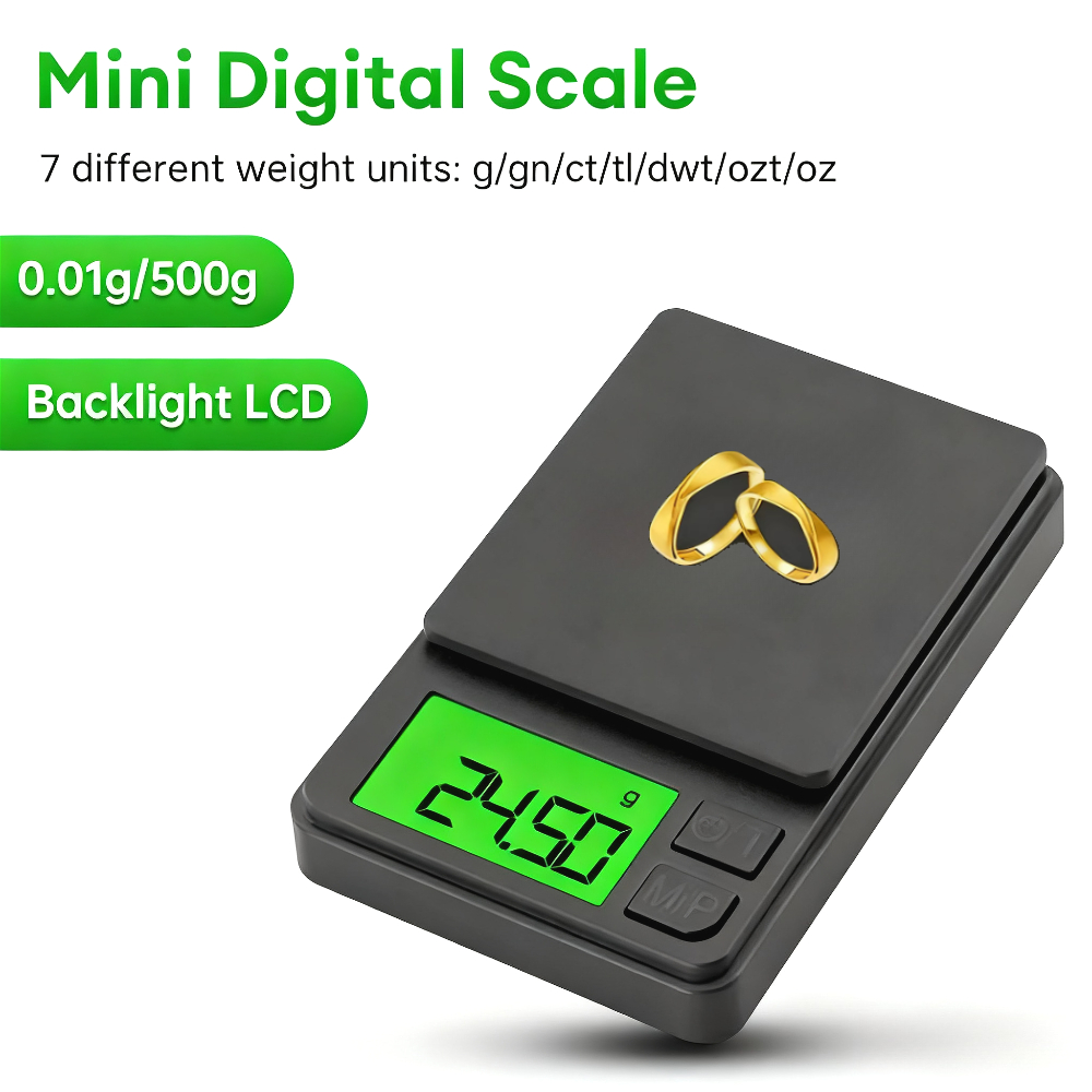 200/500/1000g 0.01g mini digit - مراجعة Digital Kitchen Scale وسعره