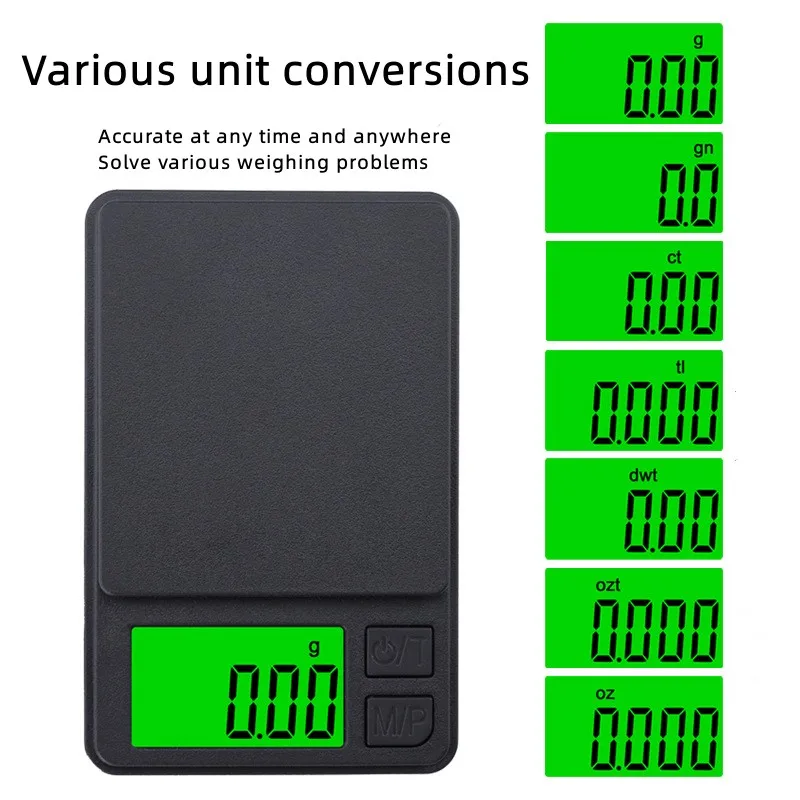 200/500/1000g 0.01g mini digit - مراجعة Digital Kitchen Scale وسعره