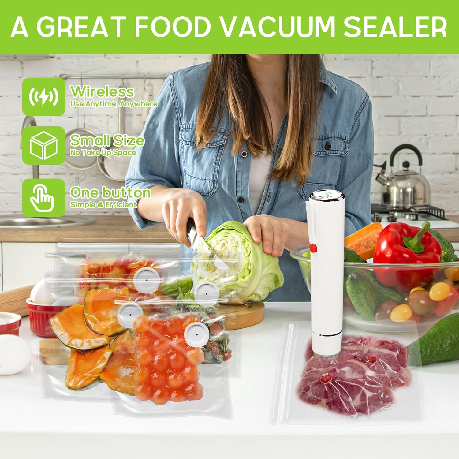 Vacuum Sealer Handheld vacuum  - مراجعة Food Vacuum Sealer وسعره