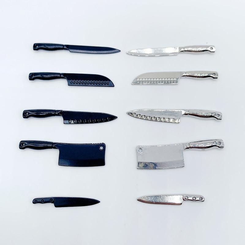 1/12 Dollhouse Mini Knives Mod - مراجعة Kitchen Gadgets Pakistan وسعره