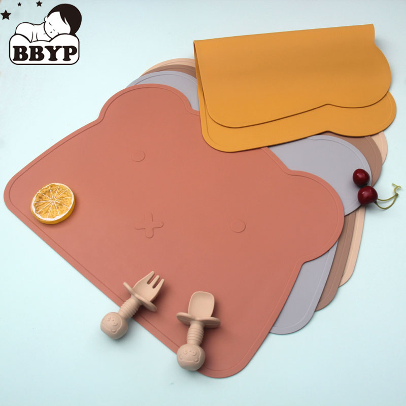 Silicone Cartoon Bear Placemat - مراجعة Kitchen Gadgets Photo وسعره