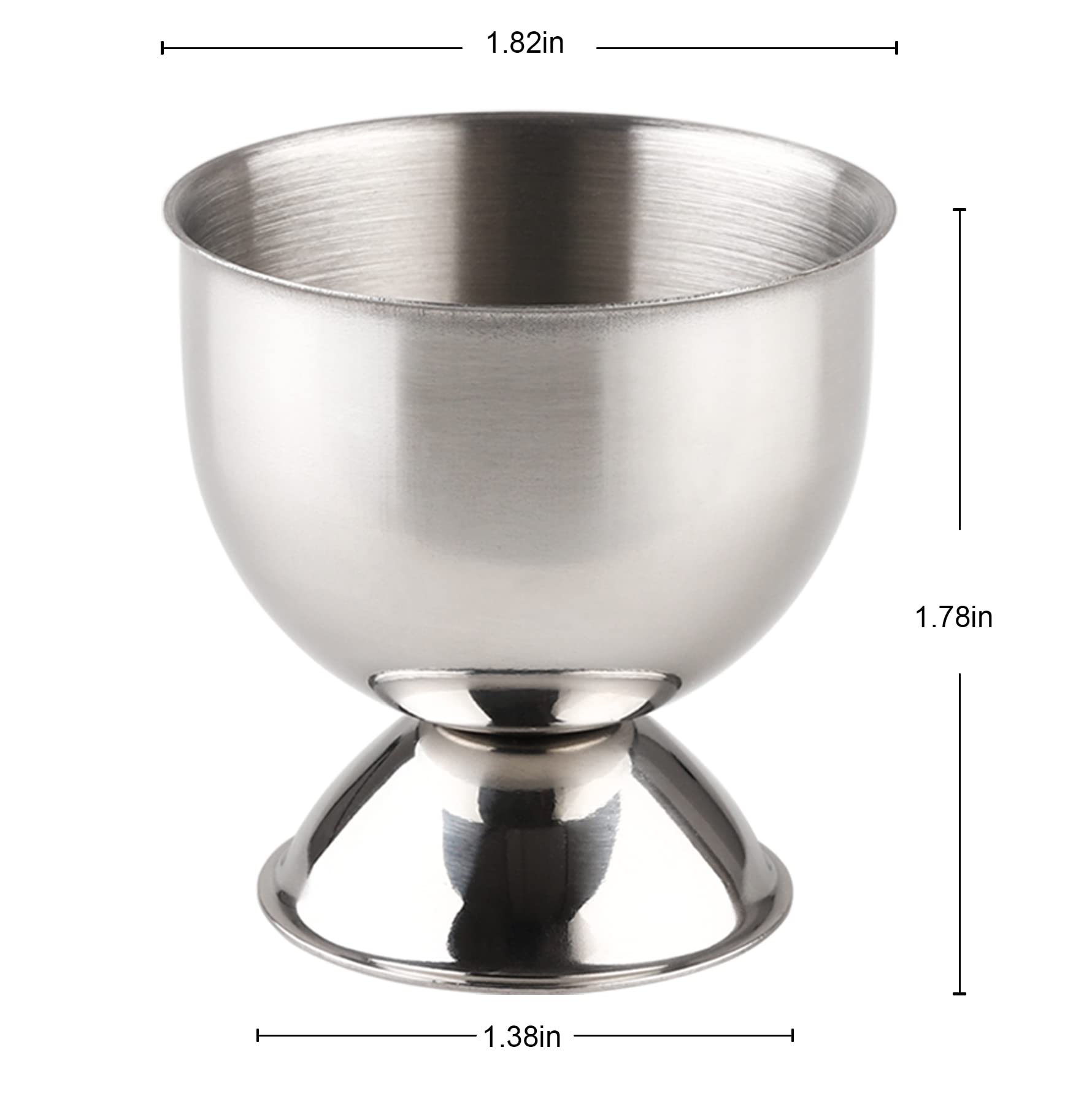 Stainless Steel Egg Cups Set H - مراجعة Kitchen Gadgets For Gifts وسعره