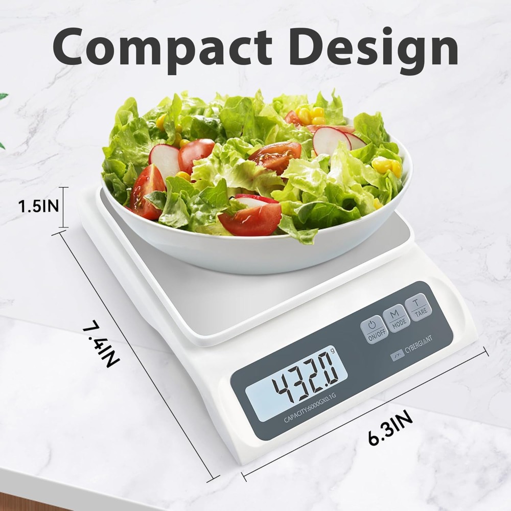 13lb/0.1g Precision Digital Fo - مراجعة Digital Kitchen Scale وسعره