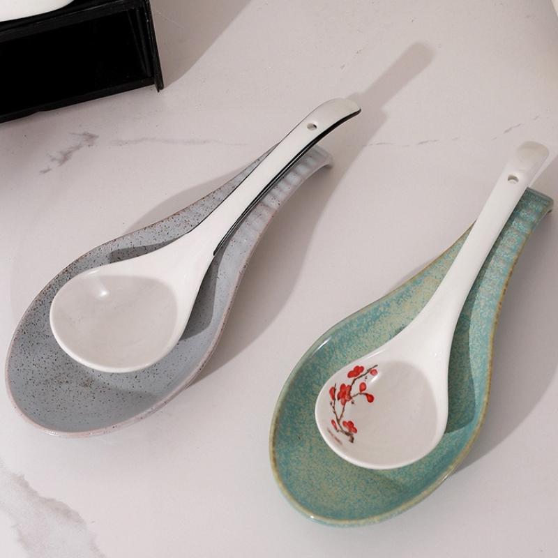 Ceramic Spoon Rest for Stove T - مراجعة Kitchen Utensil Holder وسعره