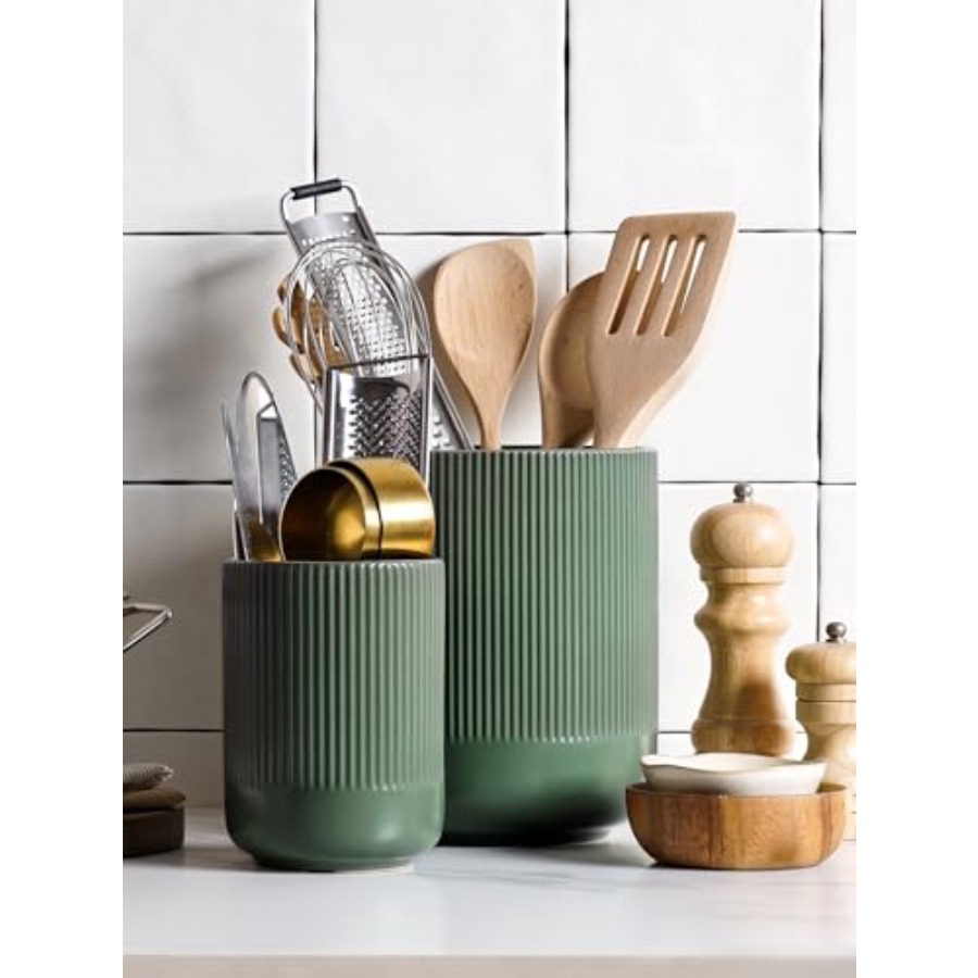 Utensil Holder for Kitchen Cou - مراجعة Kitchen Utensil Holder وسعره