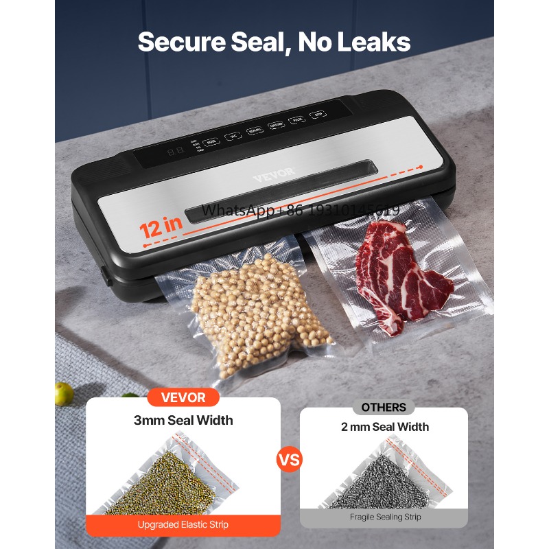 【From China】VEVOR 80Kpa 120W E - مراجعة Food Vacuum Sealer وسعره